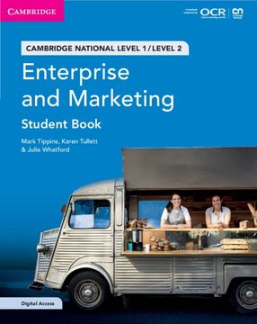 portada Cambridge National in Enterprise and Marketing Student Book with Digital Access (2 Years): Level 1/Level 2 [With eBook] (en Inglés)