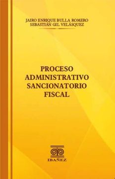 portada PROCESO ADMINISTRATIVO SANCIONATORIO FISCAL (in Spanish)