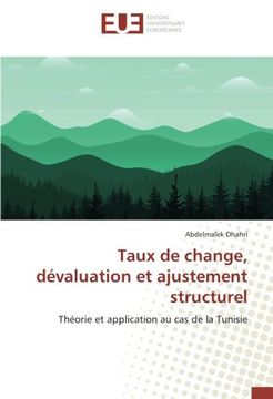portada Taux de change, dévaluation et ajustement structurel (OMN.UNIV.EUROP.)