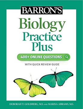 portada Barron'S Biology Practice Plus: 400+ Online Questions and Quick Study Review (Barron'S Test Prep) (en Inglés)