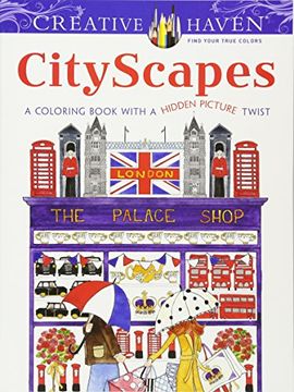 Libro Creative Haven CityScapes: A Coloring Book with a Hidden Picture ...