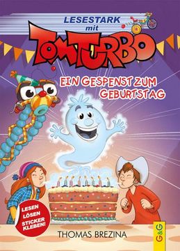 portada Tom Turbo - Lesestark - ein Gespenst zum Geburtstag