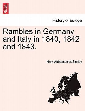 portada rambles in germany and italy in 1840, 1842 and 1843. (in English)