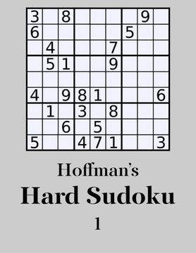 portada Hoffman's Hard Sudoku 1: 250 Challenging Puzzles (Volume 1)