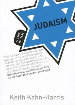 portada judaism: all that matters (en Inglés)