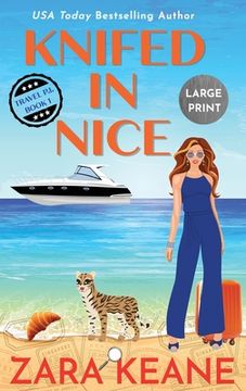 portada Knifed In Nice: Large Print Edition (en Inglés)