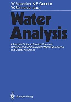 portada Water Analysis: A Practical Guide to Physico-Chemical, Chemical and Microbiological Water Examination and Quality Assurance