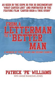 portada From a Letterman to a Better Man: A Memoir of First Downs and Second Chances