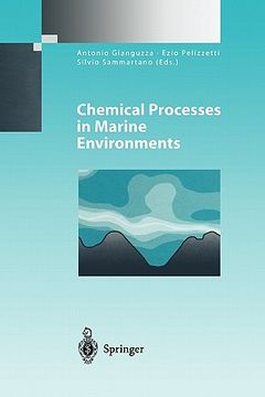 portada chemical processes in marine environments (en Inglés)