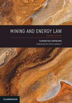 portada Mining and Energy law 