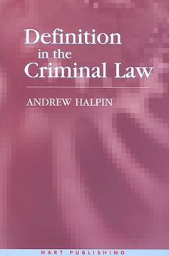 portada definition in the criminal law (en Inglés)