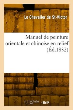 portada Manuel de peinture orientale et chinoise en relief (en Francés)