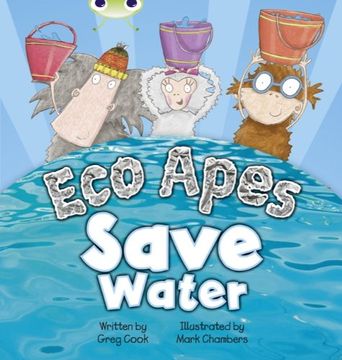 portada Eco Apes Save Water (Red b) (in English)