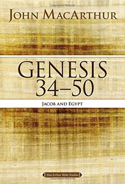 portada Genesis 34 to 50: Jacob and Egypt (MacArthur Bible Studies) (en Inglés)