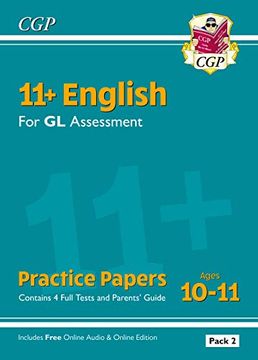 portada 11+ gl English Practice Papers: Ages 10-11 - Pack 2 (en Inglés)