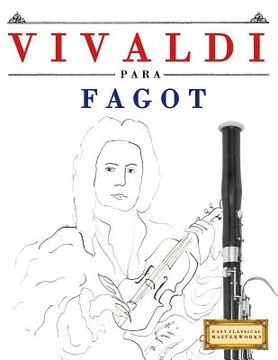 portada Vivaldi Para Fagot: 10 Piezas F