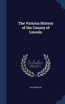 portada The Victoria History of the County of Lincoln