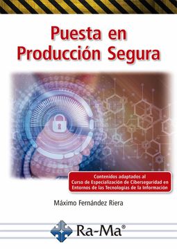portada Puesta en Produccion Segura (in Spanish)