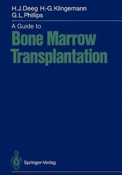 portada a guide to bone marrow transplantation (in English)