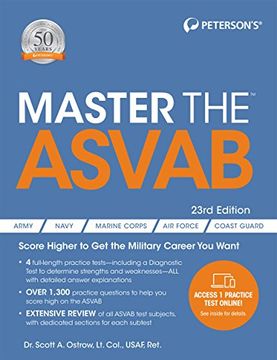 portada Master the Asvab (Master the Asvab (Book Only)) (in English)