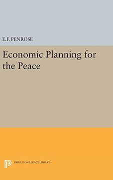 portada Economic Planning for the Peace (Princeton Legacy Library) (en Inglés)