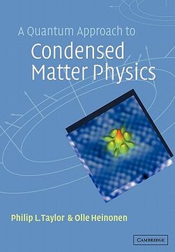 portada A Quantum Approach to Condensed Matter Physics (en Inglés)