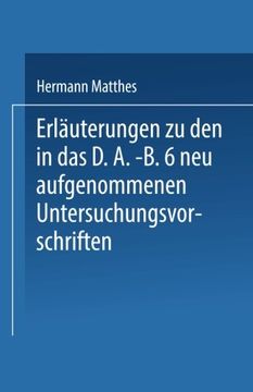 portada Erläuterungen zu den in das D.A.-B.6 neu aufgenommenen Untersuchungsvorschriften (German Edition)