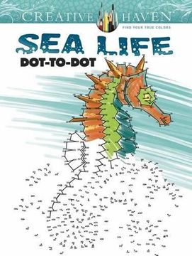 portada Creative Haven sea Life Dot-To-Dot (en Inglés)