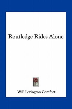portada routledge rides alone (en Inglés)
