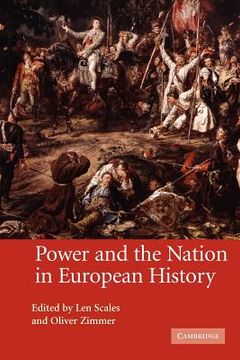 portada Power and the Nation in European History (in English)