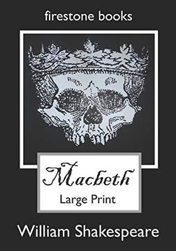 portada Macbeth: Large Print (in English)