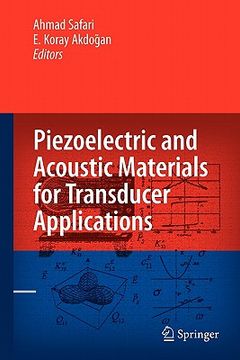 portada piezoelectric and acoustic materials for transducer applications (en Inglés)