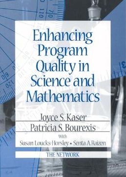 portada enhancing program quality in science and mathematics (en Inglés)