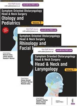 portada Symptom Oriented Otolaryngology: Head & Neck Surgery – Three Volume Set