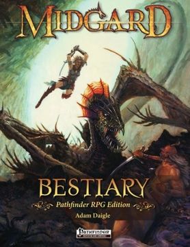 portada Midgard Bestiary for Pathfinder rpg (en Inglés)