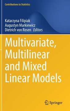 portada Multivariate, Multilinear and Mixed Linear Models (en Inglés)