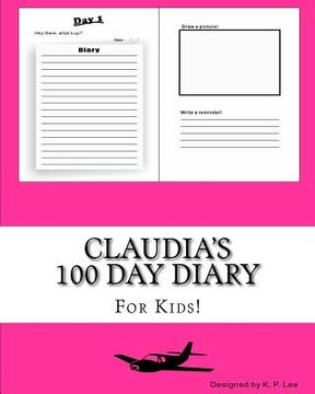 portada Claudia's 100 Day Diary (en Inglés)