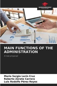 portada Main Functions of the Administration (en Inglés)