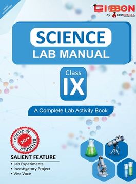 portada Science Lab Manual Class IX As per the latest CBSE syllabus and other State Board following the curriculum of CBSE. (en Inglés)