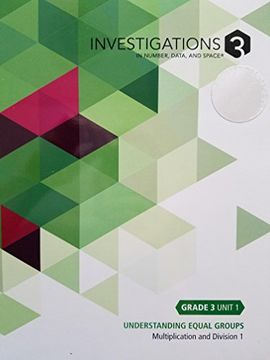 portada Investigations in Number, Data, and Space 3, Grade 3 Unit 1, Common Core Edition, 9780328859153, 032885915X (in English)