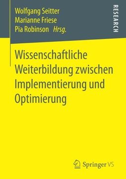 portada Wissenschaftliche Weiterbildung Zwischen Implementierung und Optimierung (en Alemán)
