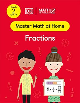 portada Math - no Problem! Fractions, Grade 2 Ages 7-8 (Master Math at Home) (en Inglés)