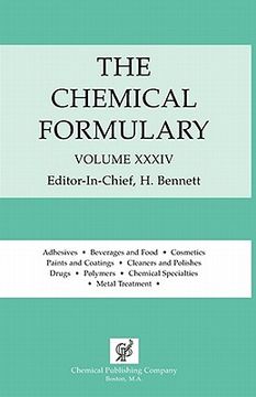 portada the chemical formulary vol. 34 (en Inglés)