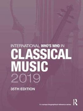 portada International Who's Who in Classical Music 2019 (en Inglés)
