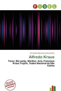portada alfredo kraus (en Inglés)