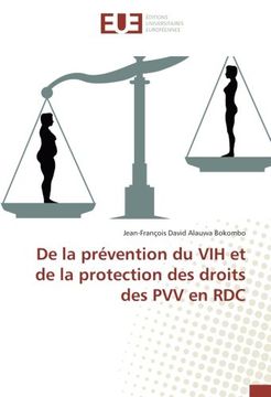 portada De la prévention du VIH et de la protection des droits des PVV en RDC (French Edition)