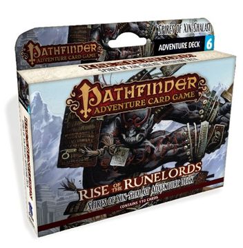 portada Pathfinder Adventure Card Game: Rise of the Runelords Deck 6 - Spires of Xin-Shalast Adventure Deck
