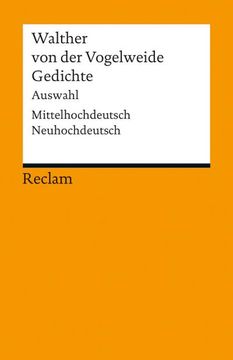 portada Gedichte: Auswahl. Mittelhochdeutsch/Neuhochdeutsch (Reclams Universal-Bibliothek) (en Alemán)