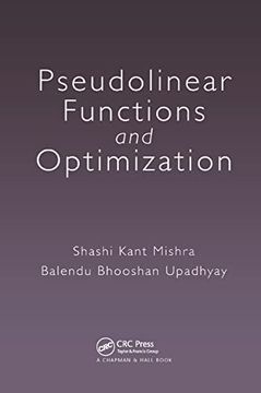 portada Pseudolinear Functions and Optimization (en Inglés)