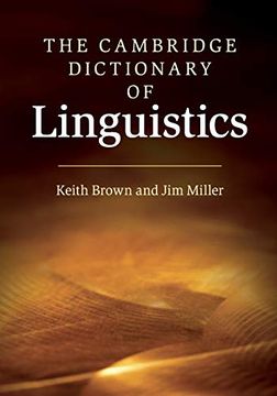 portada The Cambridge Dictionary of Linguistics (en Inglés)